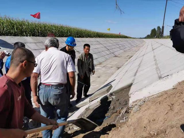 水利部稽查组对大黑河灌区续建配套与节水改造工程（2018年项目）进行稽查督导